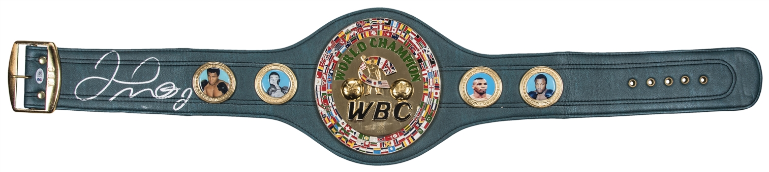 Floyd Mayweather Signed WBC World Championship Belt (Beckett)
